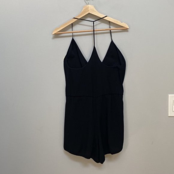 Aritzia Wilfred Black Shorts Romper Size XS - Picture 5 of 6